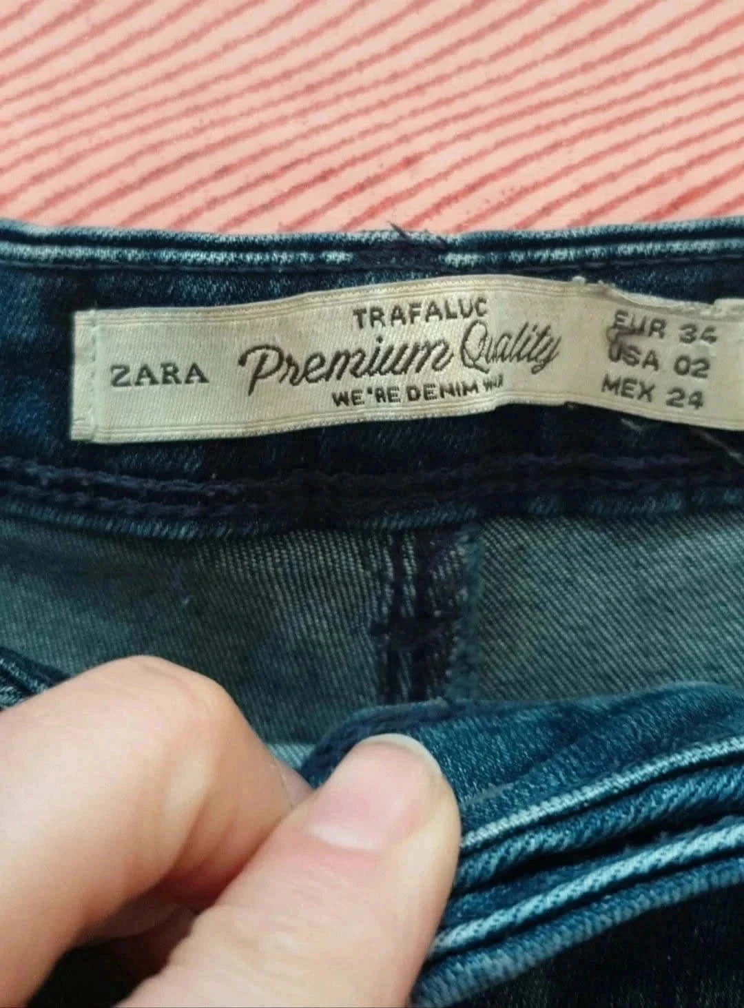 Short en jean zara taille 34 – photo 2